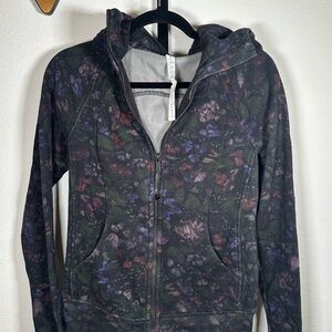 lululemon athletica Black Floral Women's Jacket